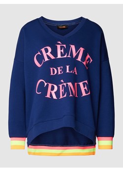 Bluza z dekoltem w serek model ‘Creme de la Creme’ ze sklepu Peek&Cloppenburg  w kategorii Bluzy damskie - zdjęcie 168258131