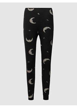 Spodnie od piżamy ze nadrukiem z motywem ze sklepu Peek&Cloppenburg  w kategorii Piżamy damskie - zdjęcie 168258374