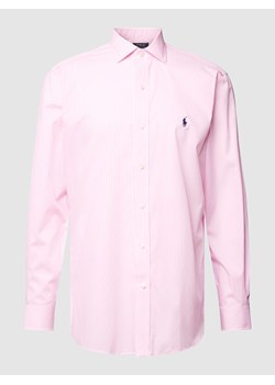 Koszula biznesowa o kroju custom fit ze wzorem w paski ze sklepu Peek&Cloppenburg  w kategorii Koszule męskie - zdjęcie 168258422