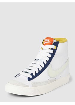 Sneakersy wysokie ze skóry z detalami z logo model ‘BLAZER’ ze sklepu Peek&Cloppenburg  w kategorii Trampki dziecięce - zdjęcie 168258650