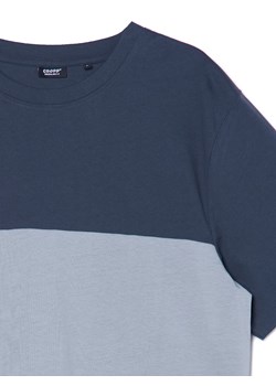 Cropp - Koszulka w pasy - szary ze sklepu Cropp w kategorii T-shirty męskie - zdjęcie 168266172