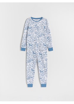 Reserved - Dwuczęściowa piżama z nadrukiem - biały ze sklepu Reserved w kategorii Piżamy dziecięce - zdjęcie 168267274