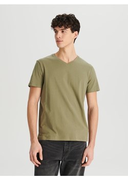 Sinsay - Koszulka - zielony ze sklepu Sinsay w kategorii T-shirty męskie - zdjęcie 168268672