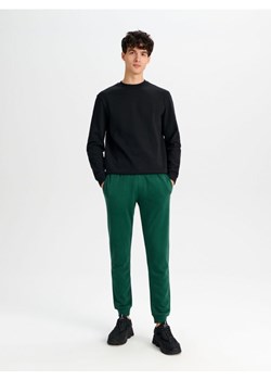 Sinsay - Spodnie dresowe jogger - zielony ze sklepu Sinsay w kategorii Spodnie męskie - zdjęcie 168268681