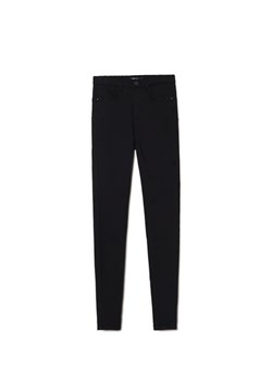 Cropp - Czarne jeansy push up TALL - czarny ze sklepu Cropp w kategorii Jeansy damskie - zdjęcie 168270562