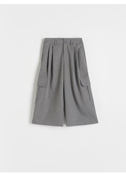 Reserved - Spodnie culotte - ciemnoszary ze sklepu Reserved w kategorii Spodnie dziewczęce - zdjęcie 168271093