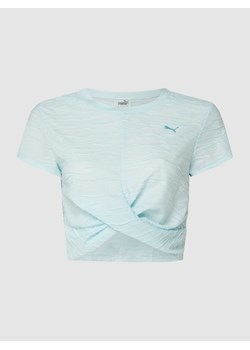 T-shirt krótki z fakturowanym wzorem ze sklepu Peek&Cloppenburg  w kategorii Bluzki damskie - zdjęcie 168271812