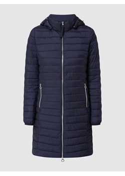 Płaszcz pikowany z odpinanym kapturem ze sklepu Peek&Cloppenburg  w kategorii Kurtki damskie - zdjęcie 168272271