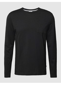 Bluzka z długim rękawem z kieszenią na piersi ze sklepu Peek&Cloppenburg  w kategorii T-shirty męskie - zdjęcie 168272904