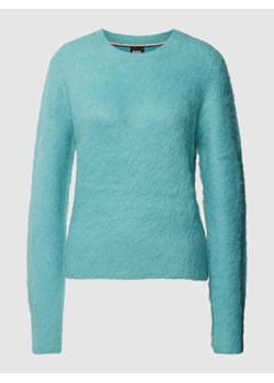 Sweter z dzianiny z okrągłym dekoltem model ‘Fleuretty’ ze sklepu Peek&Cloppenburg  w kategorii Swetry damskie - zdjęcie 168273313