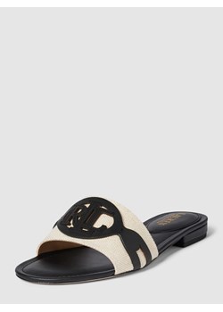 Sandały z naszywką z logo model ‘ALEGRA’ ze sklepu Peek&Cloppenburg  w kategorii Klapki damskie - zdjęcie 168273352