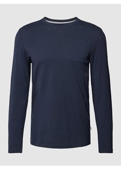 Bluzka z długim rękawem z kieszenią na piersi ze sklepu Peek&Cloppenburg  w kategorii T-shirty męskie - zdjęcie 168273672