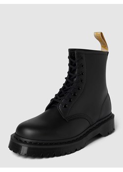 Buty sznurowane z imitacji skóry model ‘Vegan Bex Mono’ ze sklepu Peek&Cloppenburg  w kategorii Workery damskie - zdjęcie 168275412