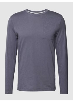 Bluzka z długim rękawem z kieszenią na piersi ze sklepu Peek&Cloppenburg  w kategorii T-shirty męskie - zdjęcie 168275764