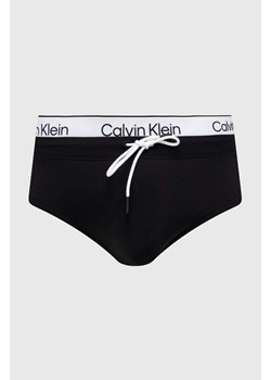 Calvin Klein kąpielówki kolor czarny ze sklepu ANSWEAR.com w kategorii Kąpielówki - zdjęcie 168277772