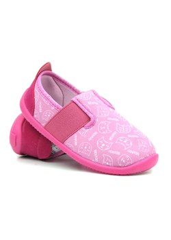 Miękkie kapcie, buty dziecięce - BEFADO 901X017, różowe ze sklepu ulubioneobuwie w kategorii Kapcie dziecięce - zdjęcie 168279124
