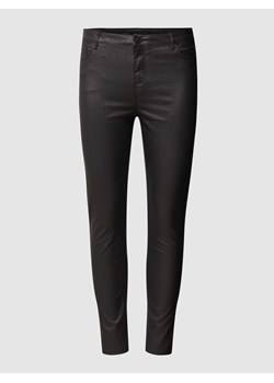 Spodnie PLUS SIZE z imitacji skóry ze sklepu Peek&Cloppenburg  w kategorii Spodnie damskie - zdjęcie 168279902