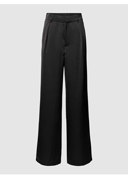 Spodnie materiałowe z zakładkami w pasie model ‘Alessandra’ ze sklepu Peek&Cloppenburg  w kategorii Spodnie damskie - zdjęcie 168279913