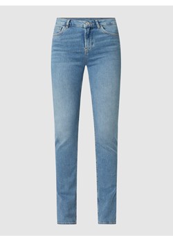Jeansy z wysokim stanem o kroju skinny fit z dodatkiem streczu ze sklepu Peek&Cloppenburg  w kategorii Jeansy damskie - zdjęcie 168280180