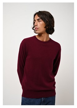 AUTHENTIC CASHMERE Kaszmirowy sweter &quot;Aigliére&quot; w kolorze bordowym ze sklepu Limango Polska w kategorii Swetry męskie - zdjęcie 168281421