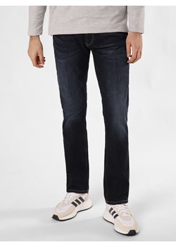 Pepe Jeans Jeansy Mężczyźni Regular Fit Bawełna dark stone jednolity ze sklepu vangraaf w kategorii Jeansy męskie - zdjęcie 168282380