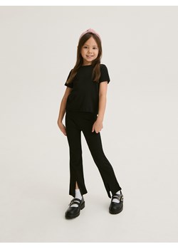 Reserved - Spodnie flare - czarny ze sklepu Reserved w kategorii Spodnie dziewczęce - zdjęcie 168283240
