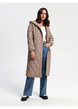 Sinsay - Płaszcz oversize - kremowy ze sklepu Sinsay w kategorii Płaszcze damskie - zdjęcie 168284132