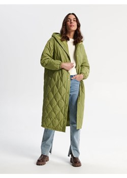 Sinsay - Płaszcz oversize - zielony ze sklepu Sinsay w kategorii Płaszcze damskie - zdjęcie 168284134