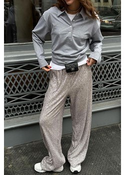 Spodnie METOLDRA SILVER ze sklepu Ivet Shop w kategorii Spodnie damskie - zdjęcie 168284672
