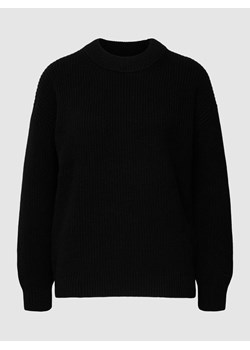 Sweter z dzianiny o kroju oversized z efektem prążkowania ze sklepu Peek&Cloppenburg  w kategorii Swetry damskie - zdjęcie 168287623
