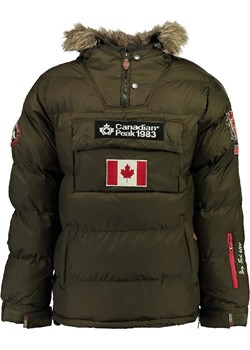 Canadian Peak Kurtka zimowa &quot;Borneak&quot; w kolorze khaki ze sklepu Limango Polska w kategorii Kurtki męskie - zdjęcie 168289144
