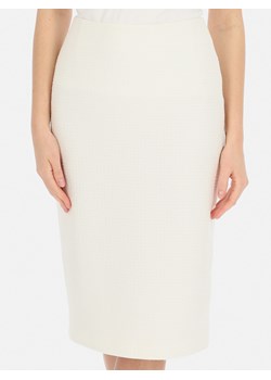 Biała tweedowa spódnica midi  L'AF Talia ze sklepu Eye For Fashion w kategorii Spódnice - zdjęcie 168290570