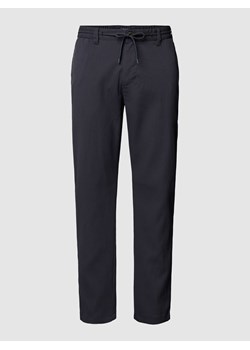 Spodnie z fakturowanym wzorem ze sklepu Peek&Cloppenburg  w kategorii Spodnie męskie - zdjęcie 168292380