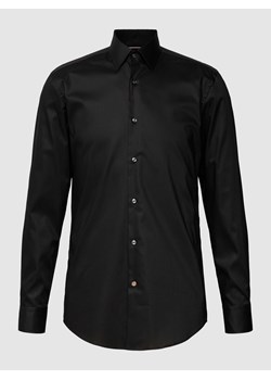 Koszula biznesowa o kroju slim fit z kołnierzykiem typu kent model ‘Hank Kent’ ze sklepu Peek&Cloppenburg  w kategorii Koszule męskie - zdjęcie 168292554