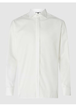 Koszula biznesowa o kroju regular fit z diagonalu ze sklepu Peek&Cloppenburg  w kategorii Koszule męskie - zdjęcie 168292792