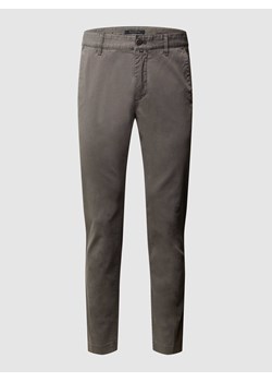 Chinosy o kroju slim fit z dodatkiem streczu ze sklepu Peek&Cloppenburg  w kategorii Spodnie męskie - zdjęcie 168292823