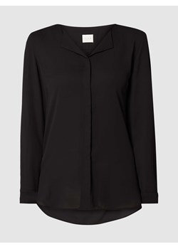 Bluzka z szyfonu z ukrytą listwą guzikową ze sklepu Peek&Cloppenburg  w kategorii Koszule damskie - zdjęcie 168292871