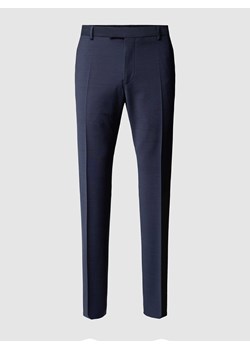 Spodnie do garnituru o kroju slim fit w kant ‘Flex Cross’ ze sklepu Peek&Cloppenburg  w kategorii Spodnie męskie - zdjęcie 168292961