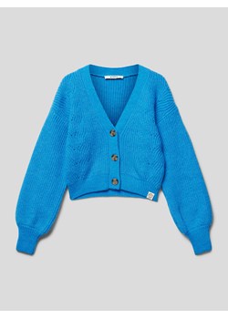 Kardigan z bufiastymi rękawami model ‘ROYAL’ ze sklepu Peek&Cloppenburg  w kategorii Swetry dziewczęce - zdjęcie 168293400