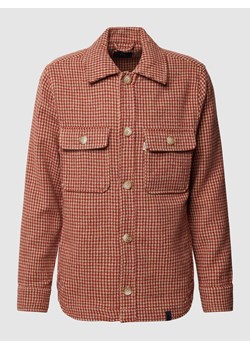 Kurtka koszulowa ze wzorem w pepitkę ze sklepu Peek&Cloppenburg  w kategorii Kurtki męskie - zdjęcie 168293464