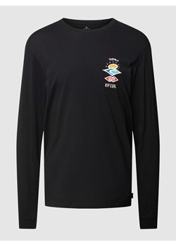 Bluzka z długim rękawem i okrągłym dekoltem model ‘SEARCH ICON’ ze sklepu Peek&Cloppenburg  w kategorii T-shirty męskie - zdjęcie 168293504