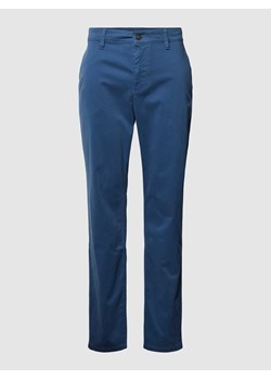 Chinosy o kroju tapered fit z kieszeniami z tyłu ze sklepu Peek&Cloppenburg  w kategorii Spodnie męskie - zdjęcie 168293682