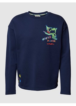 Bluza z wzorem na całej powierzchni ze sklepu Peek&Cloppenburg  w kategorii Bluzy męskie - zdjęcie 168293944