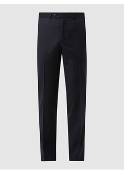 Spodnie do garnituru o kroju modern fit z żywej wełny model ‘Per’ ze sklepu Peek&Cloppenburg  w kategorii Spodnie męskie - zdjęcie 168294000