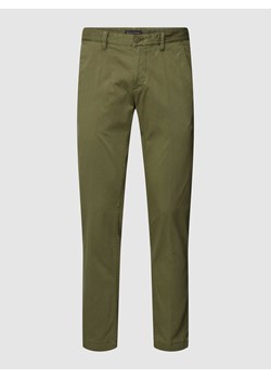 Chinosy o kroju slim fit z dodatkiem streczu ze sklepu Peek&Cloppenburg  w kategorii Spodnie męskie - zdjęcie 168294351
