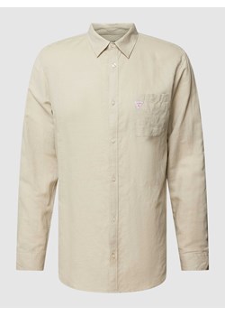 Koszula casualowa z naszywką z logo ze sklepu Peek&Cloppenburg  w kategorii Koszule męskie - zdjęcie 168294503