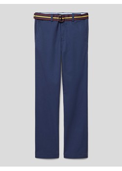 Spodnie materiałowe z wpuszczanymi kieszeniami w stylu francuskim model ‘BEDFORD’ ze sklepu Peek&Cloppenburg  w kategorii Spodnie chłopięce - zdjęcie 168294793