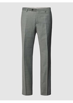 Spodnie materiałowe w kant model ‘Cole’ ze sklepu Peek&Cloppenburg  w kategorii Spodnie męskie - zdjęcie 168294993