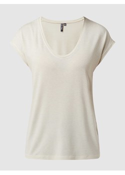 T-shirt z efektowną przędzą model ‘Billo’ ze sklepu Peek&Cloppenburg  w kategorii Bluzki damskie - zdjęcie 168295660
