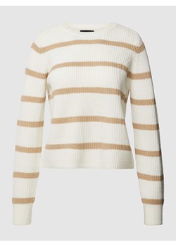 Sweter z dzianiny w paski ze sklepu Peek&Cloppenburg  w kategorii Swetry damskie - zdjęcie 168296151